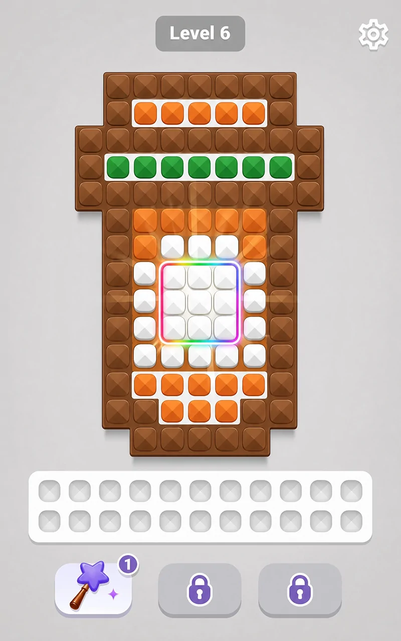 Vorvyn Shard Drift gameplay — sorting colorful beads across the board