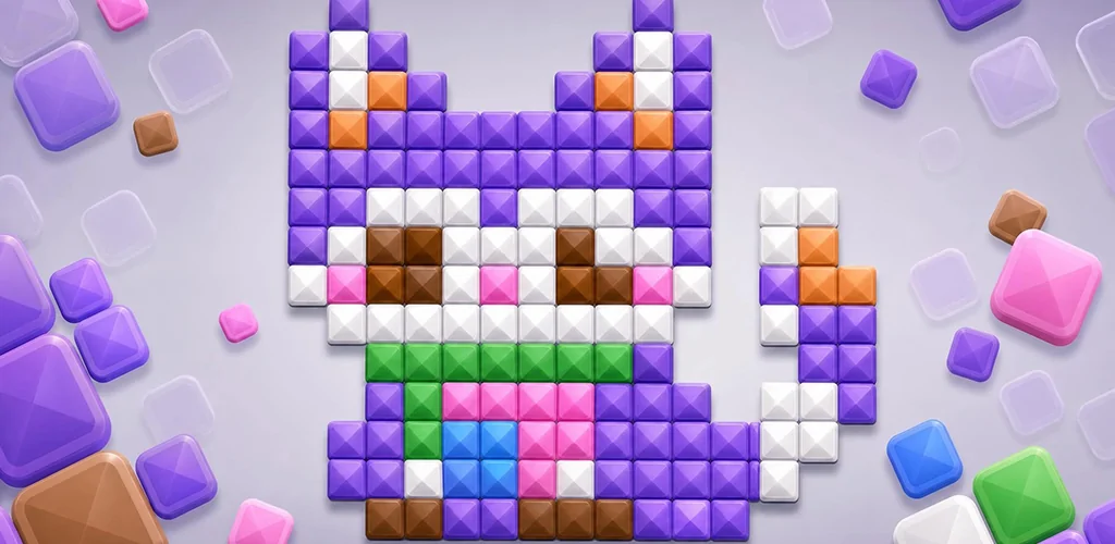 Vorvyn Shard Drift — colorful casual puzzle game artwork